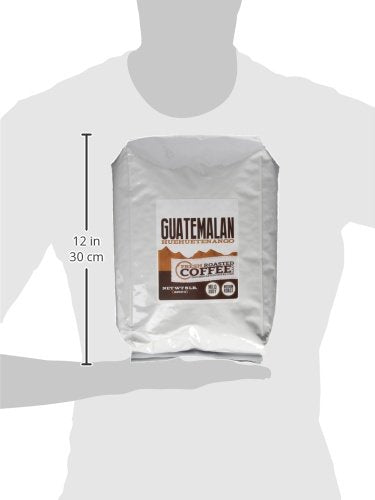 Fresh Roasted Coffee, Guatemala Huehuetenango | 5 lb (80 oz) | Single Origin | Medium Roast | Kosher | Whole Bean
