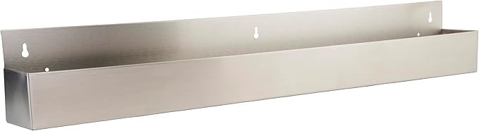 Winco Stainless Steel Bar Speed Rail, Single, 42"