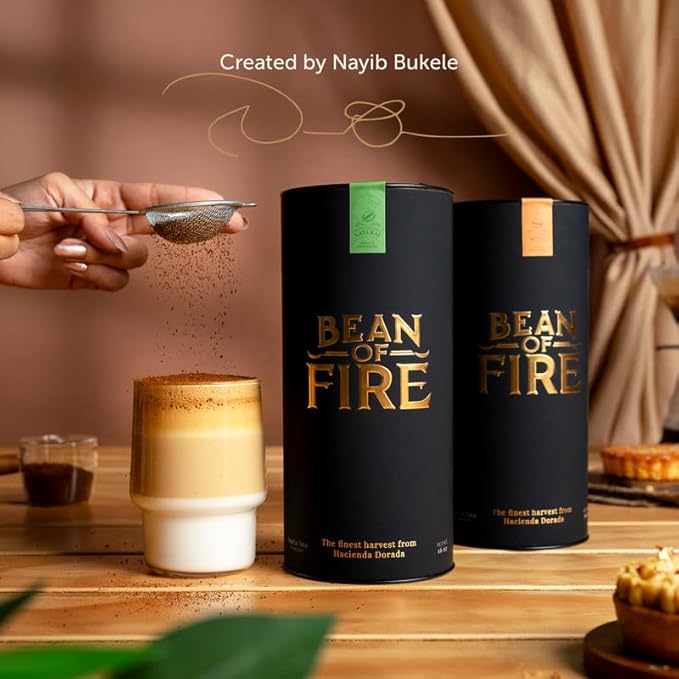 Bean of Fire | Ethiopian | Coffee Washed | 16 oz | Chocolate | Citrus Notes | Sugar Cane & Black Grapes | Floral Complexity | Ground Coffee