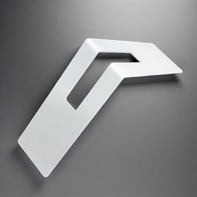 MIAO JIN Coffee Filter Paper Holder,Stainless Steel Coffee Paper Storage Container Dispenser Rack Coffee Filter Stand (White)