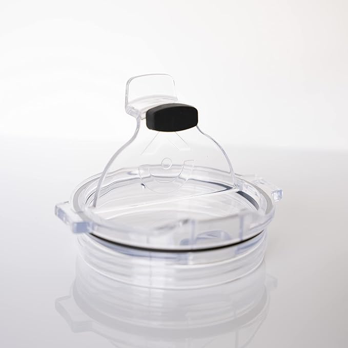 OUTSIDER Stainless Steel Vacuum Insulated Coffee Mug/Cup with Rotating Handle and Spill Proof Lid – Great Travel Tumbler for Outdoor, Home, Office – 17 ounces, Black