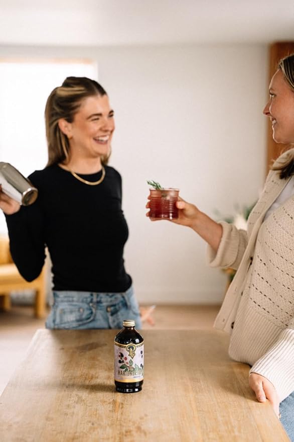 Portland Syrups Grapefruit Tonic Syrup - Craft Delicious Cocktails, Mocktails, Tea, Soda, Coffee Drinks, and More - 12 oz with 12 Servings (Pack of 1)