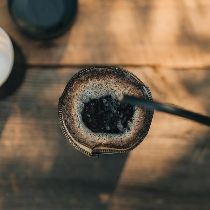 VSSL Nest #1 Stainless Steel Mesh Coffee Filter, Transportable and Compact, Perfect For Camping, Hiking, Adventure, Travel, Compatible With Any Cone Pour Over System, Pack of 1