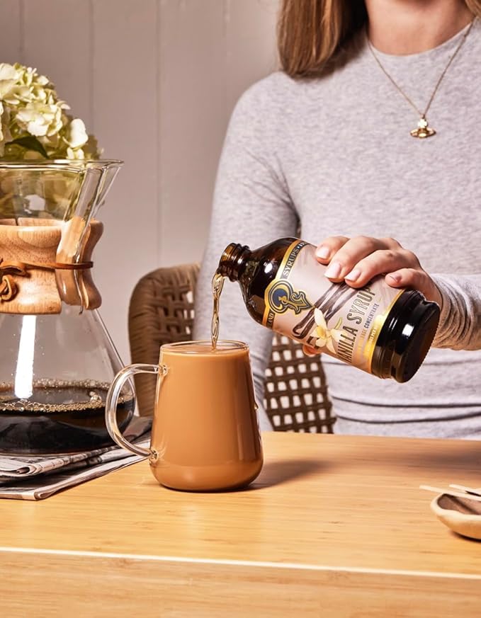 Portland Syrups Pumpkin Spice - Drink Mix for Exceptional Cocktails, Sugar Syrup for Drinks, Simple Syrup for Coffee, Mocktails, Baking, 12 oz, Pack of 2