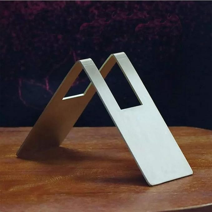 MIAO JIN Coffee Filter Paper Holder,Stainless Steel Coffee Paper Storage Container Dispenser Rack Coffee Filter Stand (Silver)