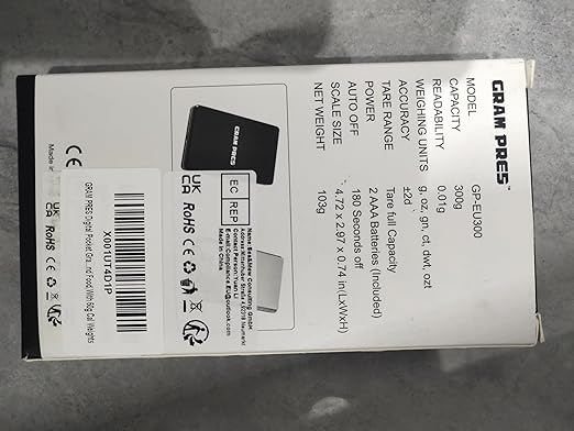 Digital Pocket Gram Scale 300g x 0.01g Accuracy, Micro Mini High Precision Scale Digital Weight Grams and Oz for Jewelry, Diamond,Arrows, Powders, Herbs and Food,with 50g Cal Weights