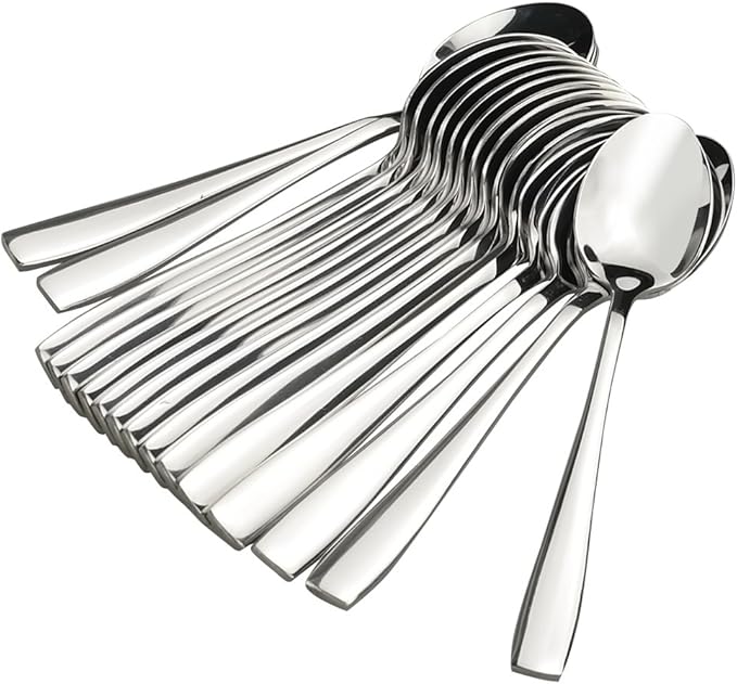 Coffee Spoon, 16-Piece Stainless Steel Demitasse Espresso Spoons