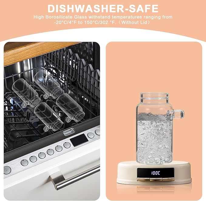 8oz Small Glass Spice Jar with Spoon Coffee Sugar Container Airtight Food Storage Canisters Bottle for Kitchen Seasoning Tea Herb Overnight Oats Bar(2×250ml(8.4oz))