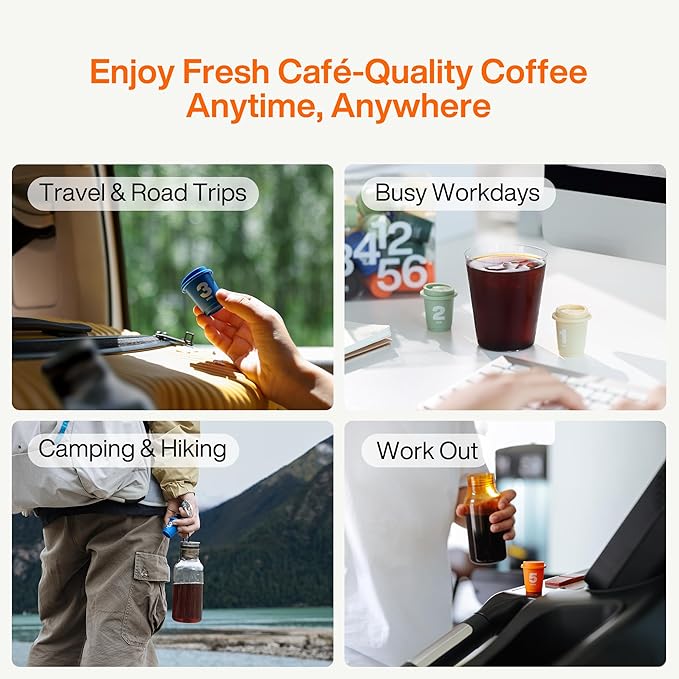 SATURNBIRD Coffee Instant Cold Brew, Medium Roast, Smooth & Clean Blend of 100% Specialty Arabica, Enjoy Hot or Cold, Freeze Dried Iced Coffee, 24 Single Servings for Home, Travel, Office (NO.3)