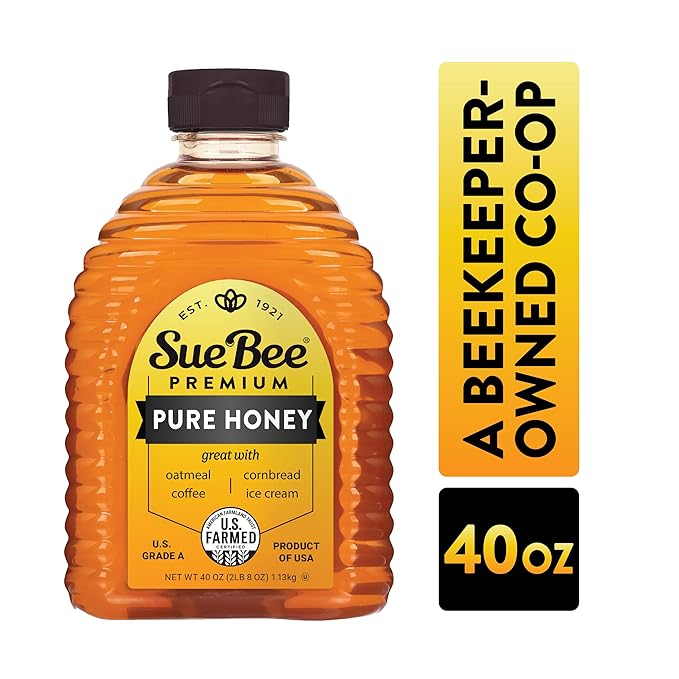 Sue Bee Pure Premium Honey From USA Beekeepers, 40 oz