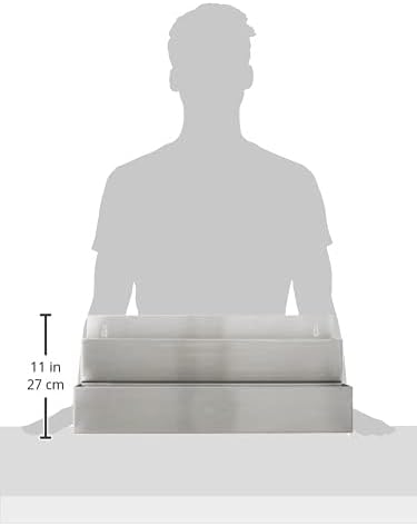 Winco Double Speed Rail, 22-Inch, Stainless Steel