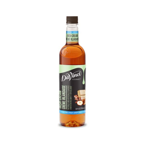 DaVinci Gourmet Sugar-Free Irish Cream Syrup, 25.4 Fluid Ounces (Pack of 4)