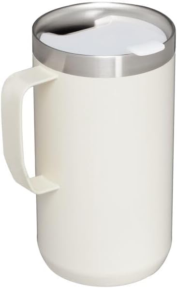 Stanley Stay-Hot Camp Mug 12 oz & 24 oz | Press Fit Drink Through Lid | Cup for Coffee, Tea and Drinks | Insulated Stainless Steel Coffee Mug | BPA-Free