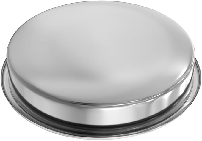 2 PCS Backflush Disk, 58 mm Filter Espresso, Stainless Steel Back Flush Blind Basket for Breville Gaggia Classic and Other Espresso Machines Cleaning Disc