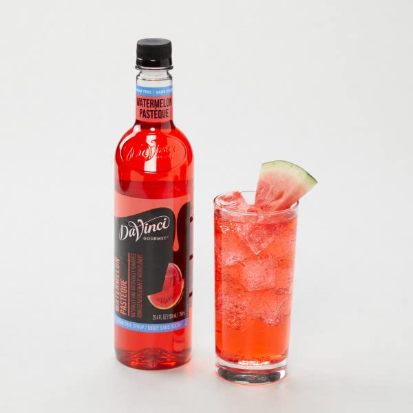 DaVinci Gourmet Sugar-Free Watermelon Syrup, 25.4 Fluid Ounces (Pack of 4)