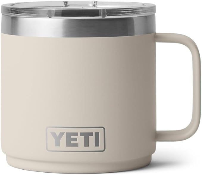 YETI Rambler 14 oz Stackable Mug, Vacuum Insulated, Stainless Steel with MagSlider Lid