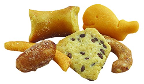 FERIDIES 5 O'clock Crunch Honey Cheddar Gourmet Snack Mix Includes Peanuts Crackers Pretzels Five Oclock Mix - 28 Oz Tin