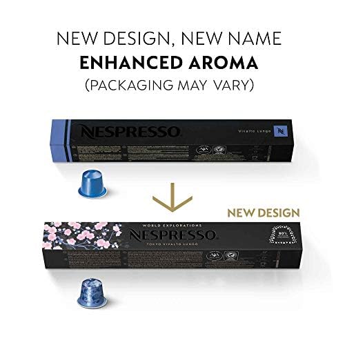 Nespresso Capsules Original Line, Mild Roast Blend Variety Pack, Mild Roast Coffee, 50 Count Coffee Pods