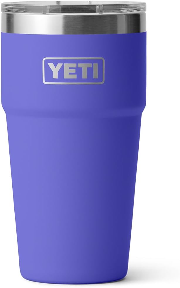 YETI Rambler 20 oz Stackable Tumbler, Stainless Steel, Vacuum Insulated with MagSlider Lid
