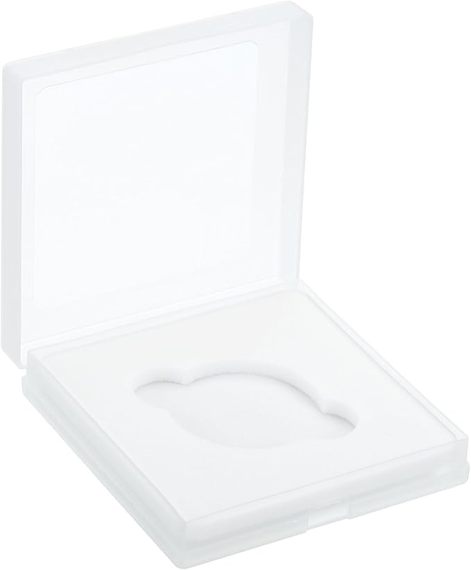 PATIKIL 40.5mm Lens Filter Case, 1pcs Camera Filter Case Portable Lens Filter Box Water Resistant Dustproof Plastic for Photography Filter Storage