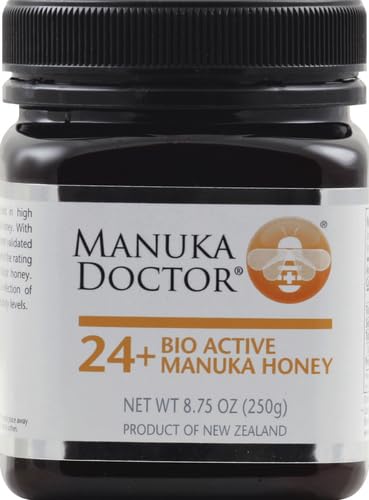 Manuka Doctor - MGO 80+ Manuka Honey Multifloral, 100% Pure New Zealand Honey. Certified. Guaranteed. Raw. Non-GMO (8.75oz)
