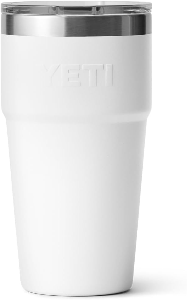 YETI Rambler 20 oz Stackable Tumbler, Stainless Steel, Vacuum Insulated with MagSlider Lid