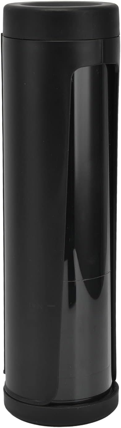 Paper Filter Holder for K CUP, Visual Window Design Black Coffee Filter Storage with Flip Cover, Coffee Paper Filter Cup Holder