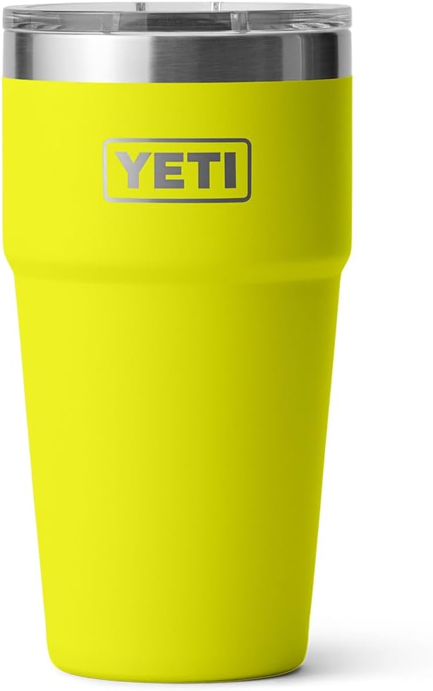 YETI Rambler 20 oz Stackable Tumbler, Stainless Steel, Vacuum Insulated with MagSlider Lid