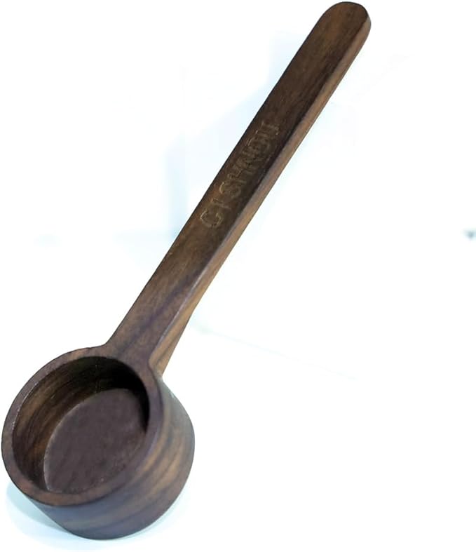 Wooden Scoops for Canisters, Coffee Scoop,Korean Style 6.61 inch Wooden Coffee Ground Spoon, Measuring for Ground Beans or tea, Soup Cooking Mixing Stirrer Kitchen Tools Utensils