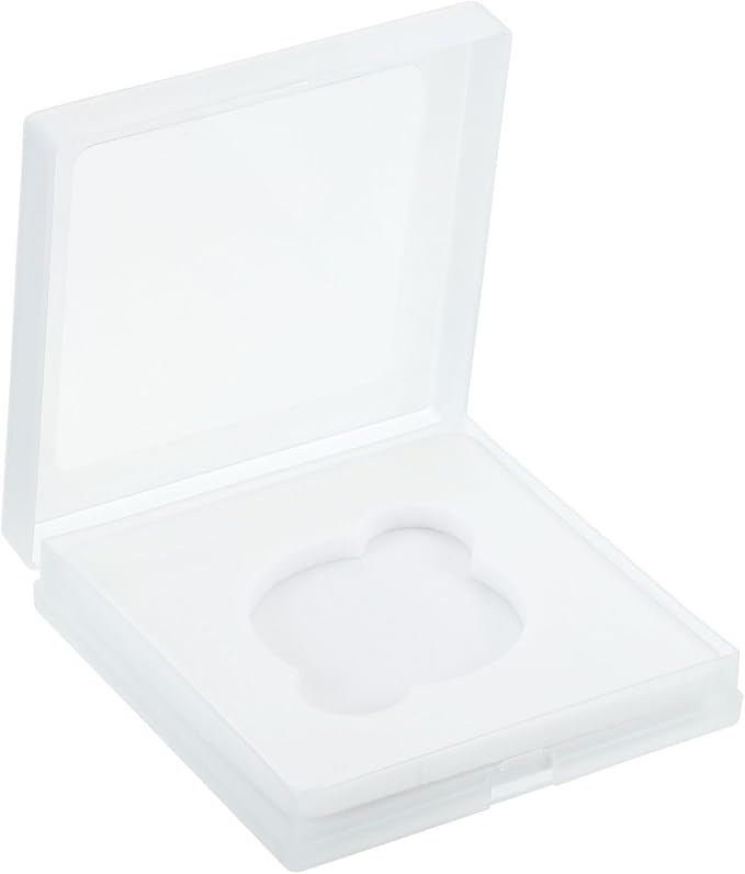 PATIKIL 46mm Lens Filter Case, 1pcs Camera Filter Case Portable Lens Filter Box Water Resistant Dustproof Plastic for Photography Filter Storage