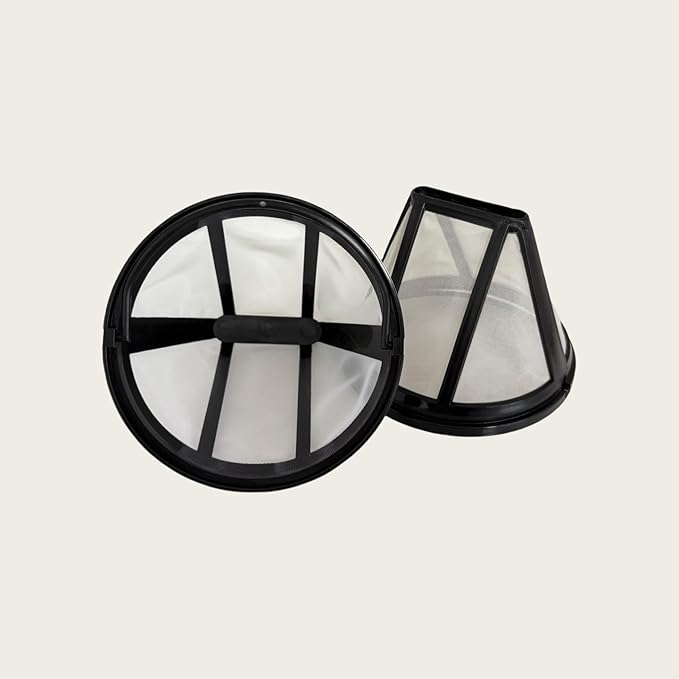 5pcs Reusable Coffee Filter With handle, for 12 Cups Drip Coffee Maker,Easy to use and clean