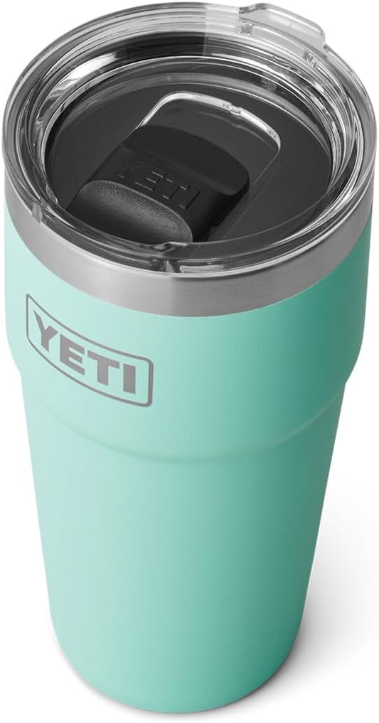 YETI Rambler 20 oz Stackable Tumbler, Stainless Steel, Vacuum Insulated with MagSlider Lid