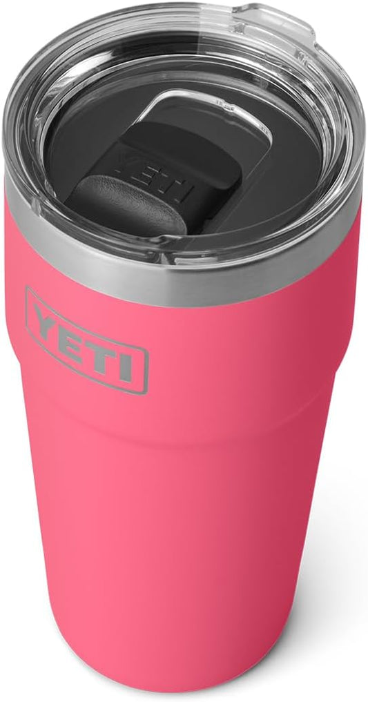 YETI Rambler 20 oz Stackable Tumbler, Stainless Steel, Vacuum Insulated with MagSlider Lid