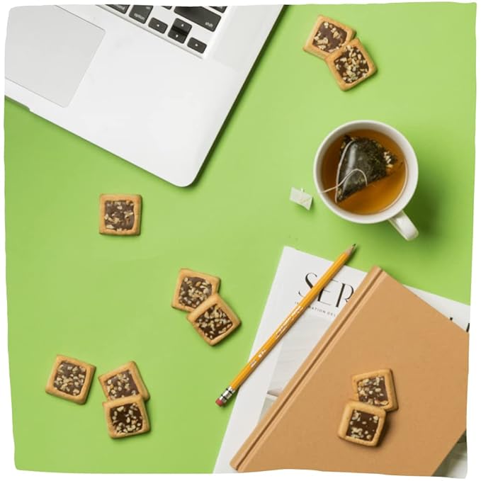 Michel et Augustin Cookies, Individually Wrapped Snacks, 3 Pack, Gourmet Milk Chocolate & Hazelnut Shortbread, 15 French Butter Cookies per bag