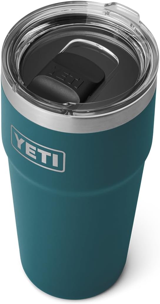 YETI Rambler 20 oz Stackable Tumbler, Stainless Steel, Vacuum Insulated with MagSlider Lid