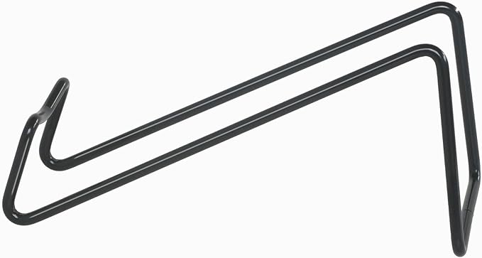 2Pieces Metal Wine Rack Freestanding -Tabletop Wine Rack Holder - Countertop Wine Bottle Holder - Geometric Design for Table Top Wine Bottle Storage Rack,Perfect Wine Holder Stand (Black)