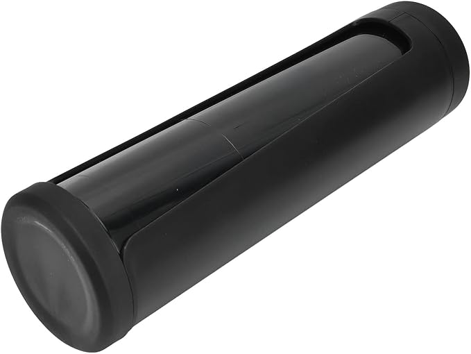 Paper Filter Holder for K CUP, Visual Window Design Black Coffee Filter Storage with Flip Cover, Coffee Paper Filter Cup Holder