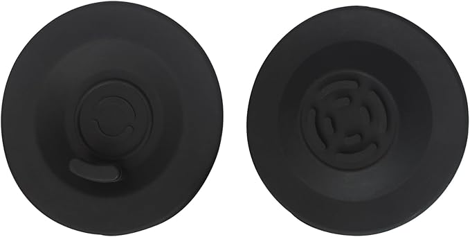 2PCS Espresso Backflush Disc 58mm Silicone Coffee Machine Accessories Black Espresso Machine Cleaning Kit for Espresso Machine