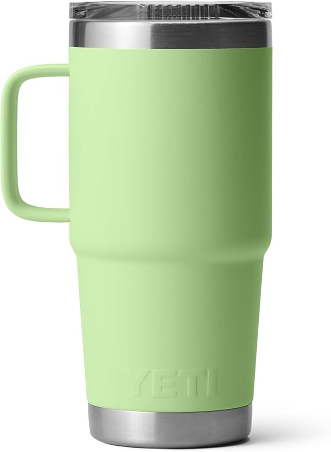 YETI Rambler 20 oz Travel Mug, Stainless Steel, Vacuum Insulated with Stronghold Lid