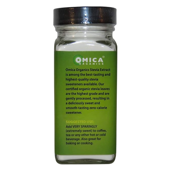 Omica Organics Stevia Extract Sweetener Powder (1.7 oz)