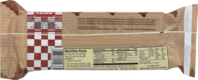 Kedem Tea Biscuit Choc