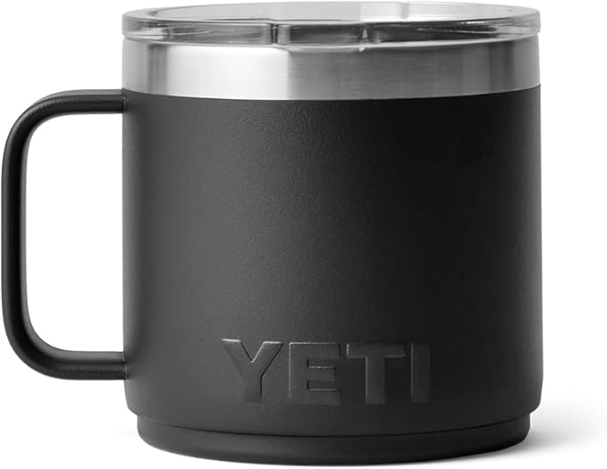 YETI Rambler 14 oz Stackable Mug, Vacuum Insulated, Stainless Steel with MagSlider Lid