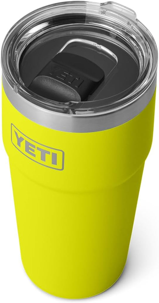 YETI Rambler 20 oz Stackable Tumbler, Stainless Steel, Vacuum Insulated with MagSlider Lid