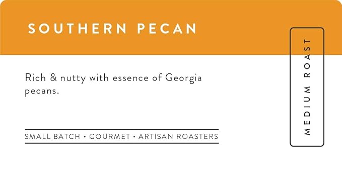 Sarasota Coffee Whole Bean Southern Texas Butter Pecan | Medium Roast Gourmet Flavored Coffee Beans | Low Acid, Mold Free, Specialty Grade Bulk Beans | 5lb (80 oz)