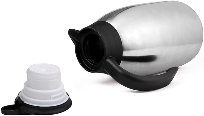 68oz Coffee Carafe Airpot Insulated Coffee Urn Stainless Steel Vacuum Thermal Pot Flask for Coffee, Hot Water, Tea, Hot Beverage - Keep 12 Hours Hot, 24 Hours Cold