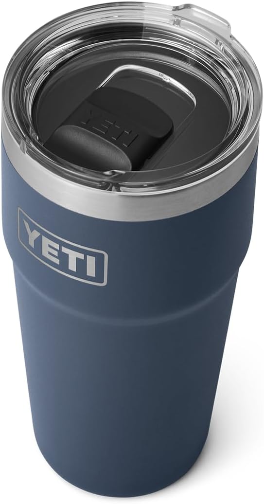 YETI Rambler 20 oz Stackable Tumbler, Stainless Steel, Vacuum Insulated with MagSlider Lid