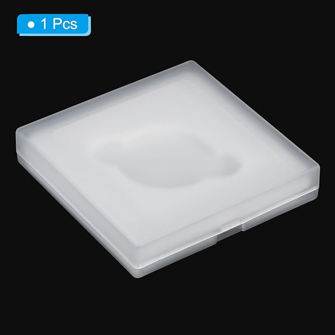 PATIKIL 40.5mm Lens Filter Case, 1pcs Camera Filter Case Portable Lens Filter Box Water Resistant Dustproof Plastic for Photography Filter Storage