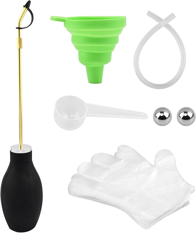 Diatomaceous Earth Powder Duster, Garden Bulb Duster Sprayer, Applicator Dispenser for Organic Gardening, Agricultural Supplies, Other Home Powder Applications