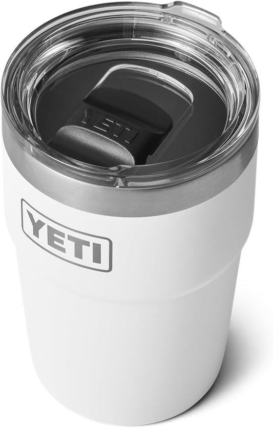YETI Rambler 16 oz Stackable Tumbler, Vacuum Insulated, Stainless Steel with MagSlider Lid