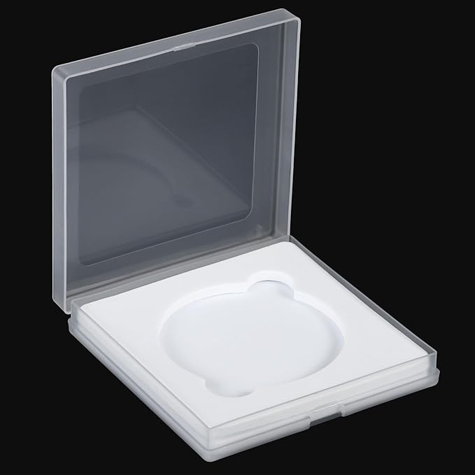 PATIKIL 72mm Lens Filter Case, 3pcs Camera Filter Case Portable Lens Filter Box Water Resistant Dustproof Plastic for Photography Filter Storage